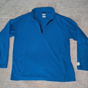 adidas Royal Blue Men's Zip Up Sweater